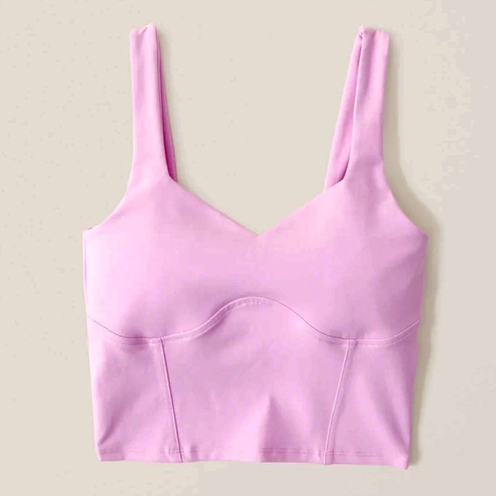 Abercrombie & Fitch Soft Corset Crop